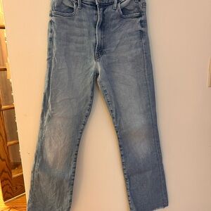 MOTHER The Hustler Ankle Fray